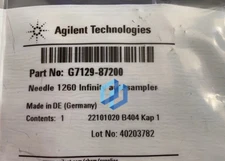 Agilent G7129-87200 Autosampling Needle Brand NEW