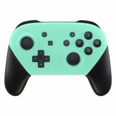 ''Mint Green'' Soft Touch Nintendo PRO Switch Custom Controller Unique Design