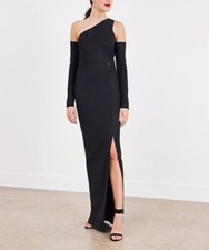 NEW Outline London Women Bank Dress Black Classic Formal Gown Size 14 XL