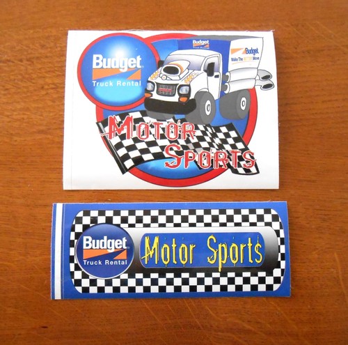 Budget Truck Rental Motor Sports Sticker Decals | eBay