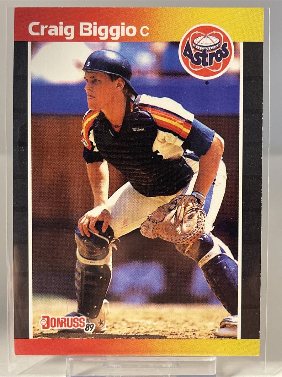 1989 Donruss Card #561, Craig Biggio Houston Astros Catcher. | eBay