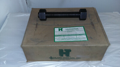 Highland Threads A193 B7 AT 1 1/8-8 x 8 1/4 Studs and A194 GR 2H HH Nuts Lot: 14