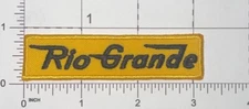 Rio Grande Train Railroad Patch Iron-On New A1278