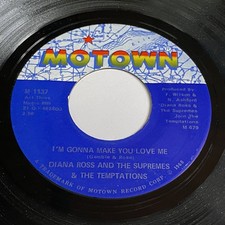 Diana Ross & Temptations: I'm Gonna Make You Love Me / A Place... 45 - Soul