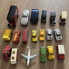 Vintage Diecast Toy Cars Mixed Brand Joblot Bundle Various Conditions 19 items