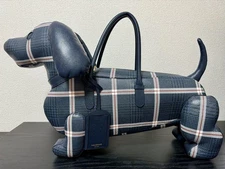 Thom Browne Hector Dog Baguette Animal Icon Shoulder Bag