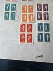 1952 China 141-150 Gymnastics by Radio, Reprint Full Olympic Set Radio Unused — photo 6
