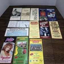 VTG Tennessee Travel Brochure Tourism Map Guide Vacation Lot of 13 Ephemera 80s