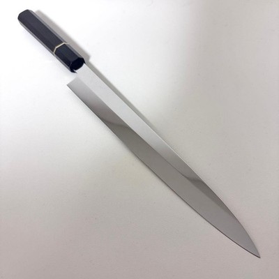 Yanagiba Knife 270mm MKV10 Mirror Finish Ebony Handle Sushi Knife Japan F/S