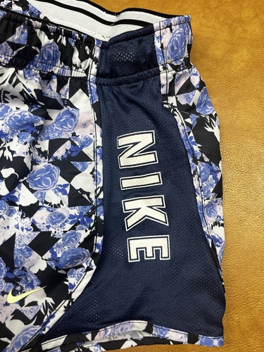 Nike Dri-FIT Tempo Girl's Printed Lined Running Shorts Size Youth Large Preowned - Picture 4 of 12