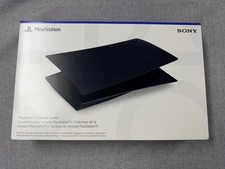 NEW OEM Sony PS5 Launch Ver Official Disc Console Covers Plates Midnight Black