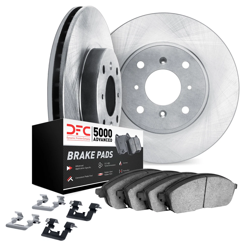 Dynamic Friction 6512-73083 Disc Brake Kit For Select 80-92 Audi Models - Изображение 2 из 2