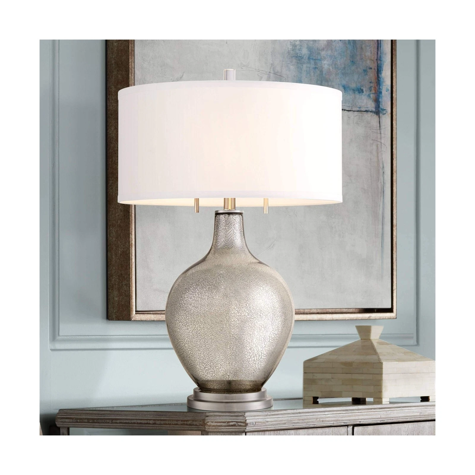 Possini Euro Louie 28 1/2" High Modern Luxe Table Lamp - Thumbnail 3
