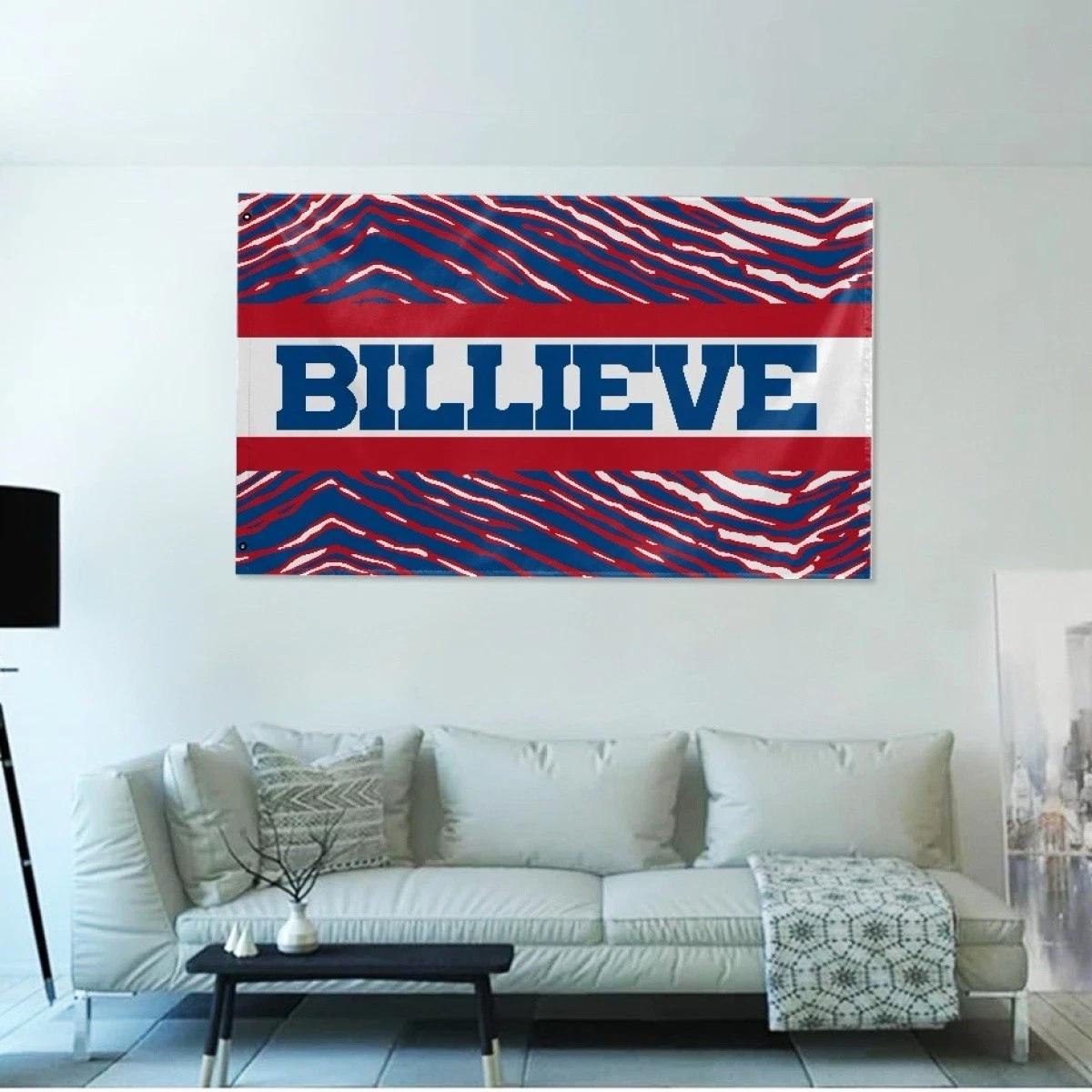 Buffalo Fans Football Team House Flag