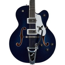 Gretsch G6136T-RR Rich Robinson Signature Falcon with Bigsby Raven's Breast Blue