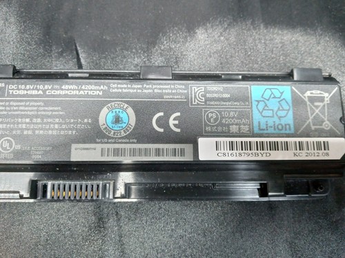 TOSHIBA dynabook T552/58FKD Intel Core i7-3610QM *AS IS* for parts - No cords 25 - Picture 13 of 14