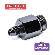 Nitrous Express 11724, One Black Aluminum 4An Bottle Nipple For Lightning 500 Va