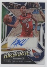 2019-20 Chronicles Airborne Signatures Silver Nickeil Alexander-Walker Auto h2o
