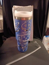 Zeta Phi Beta 40oz. Water Mug With Straw