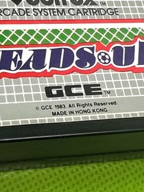 Heads Up - GCE Vectrex - Game Cartridge