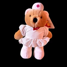 Vintage Dakin Nancy Bear Nurse Plush NWT Gifts With Character Retired