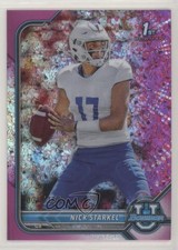 2021 Bowman U Chrome Prospects Fuchsia Mini-Diamond Refractor Nick Starkel 9hx