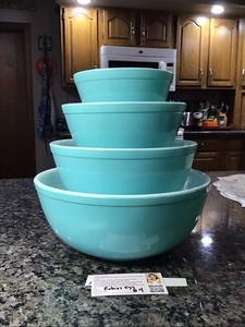 Pyrex 4 Bowl Set | eBay