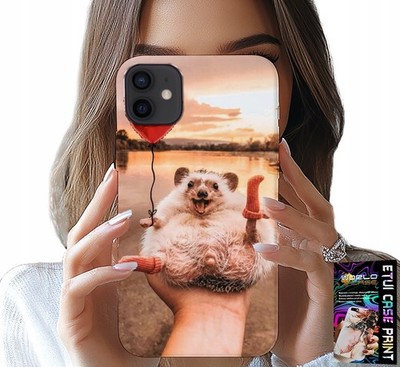 Hülle für iPhone 13 Mini - mit süßem Zwergigel-Print, Hülle