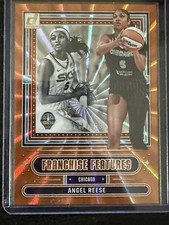 2025 Panini Donruss WNBA - Angel Reese Franchise Features /399 Orange Laser SP
