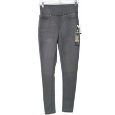DG2 Diane Gilman Pull-On Stretch Ponte Pants Women's Size XXST Gray NEW