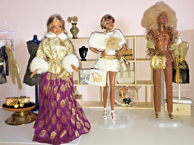 Barbie BASICS Black Label DIVA Collector Edition & Zubehör LUXUS MATTEL