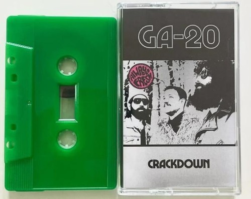 Ga-20 Crackdown cassette USA Karma Chief 2022 cassette green shell design