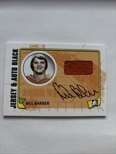 09-10 In The Game 1972 The Year In Hockey Jersey Autograph Bill Barber