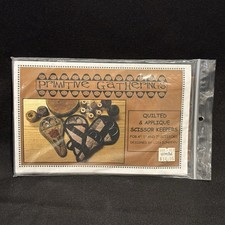 Primitive Gatherings Quilted Applique Scissor Keepers Pri-347 Quilt Kit Primitive Gatherings Quilted Applique Scissor Keepers Pri-347 Quilt Kit