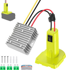 18V to 12V Step down Converter for Ryobi 18V Battery, 240W DC Voltage Regulator