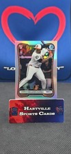 Samuel Basallo RC 2026 Bowman Chrome Refractor #93 Red Rookie Redemption Orioles