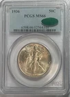 1936 Walking Liberty Half Dollar PCGS MS66 CAC - Beautiful Coin
