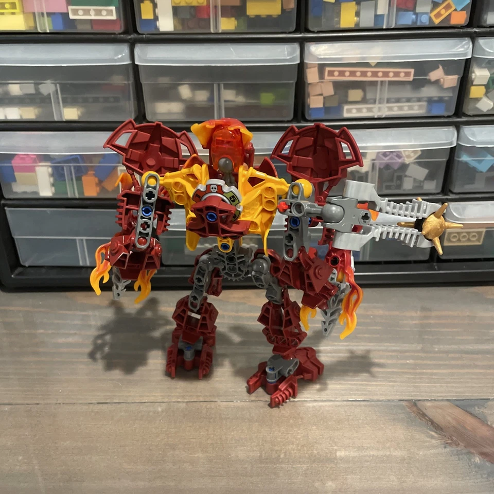 Lego Bionicle Glatorian 8979 Malum + 8978 Skrall con botes y manuales Foto 3 de 4