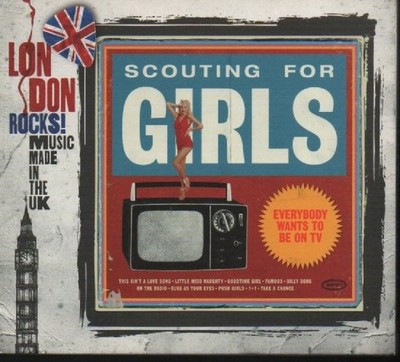 CD - SCOUTING FOR GIRLS - EVERYBODY WANTS TO BE ON TV '' ZUSTAND SEHR GUT #R70#