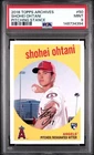 SHOHEI OHTANI 2018 Topps Archives PITCHING STANCE #50 PSA 9 MINT RC