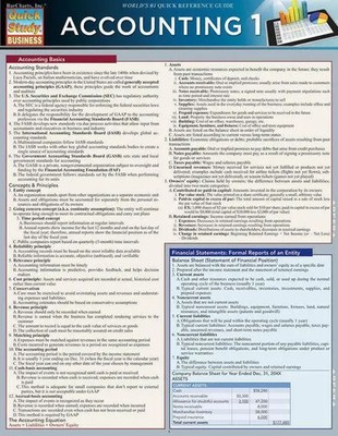Accounting 1 | Michael P Griffin | Broschüre | Englisch | 2024 | Barcharts, Inc