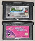 Secret Agent Barbie -- Kim Possible 3 GBA (Nintendo Game Boy Advance) Carts Only