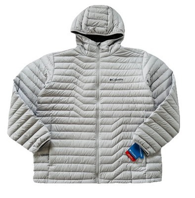 Columbia Men's Woodrose Crest Hooded Omni-Heat Down Jacket Size
