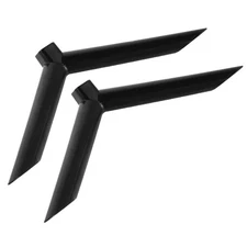  2pcs Tv Bases Pedestal Feet Tv Stand Mount Legs With Screws Universal Tabletop