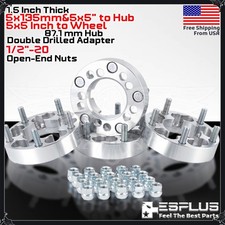 4x 1.5 Samestock Wheel Adapter Spacer 5x5 Hub To 5x5 Fit Chevy Gmc Jeep Etc.