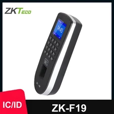 ZKTeco F19 TCP/IP Biometric Fingerprint Time Attendance Access Control System