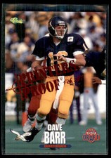 1995 Classic NFL Rookies Dave Barr Philadelphia Eagles #96