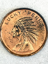 Lucky Penny Souvenir -1836 to 1936 - Texas Centennial Exposition Oversized 