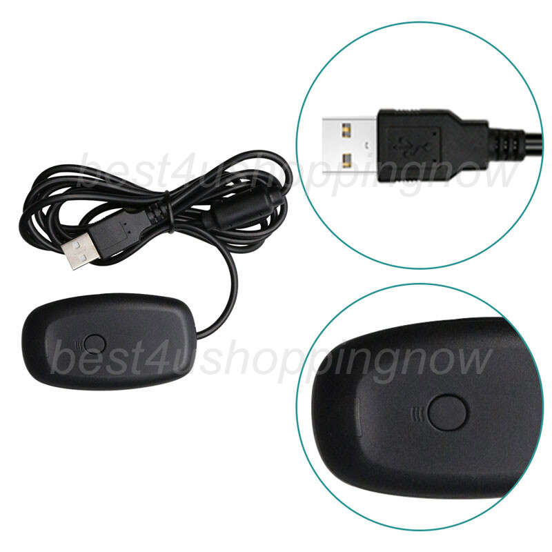 Receiver Récepteur Sans Fil Adaptateur XBOX 360 Manette pour PC Windows  Blanc - Cdiscount Informatique