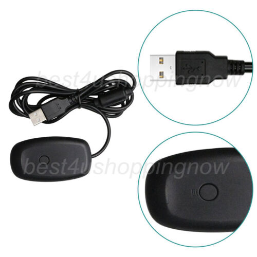 Für Xbox 360 Receiver USB schwarz PC Wireless Controller Gaming Receiver Adapter - Bild 10 von 12
